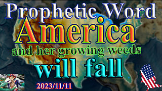 America (and her growing weeds) will fall, Prophecy