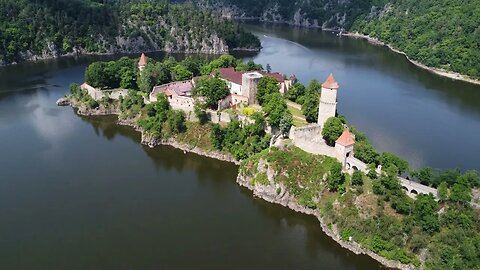 Drone Flight Zwíkov Hrad 18-06-23