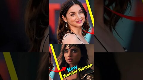 Confirmed 👍 💯 #Ana De Armas New Wonder Woman in DCU #dc #dcu