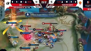 REAKSI STREAMER ONIC VS YOOOO RED GIANT #mlbb #mobilelegend #ml #omletarcade #shortsvideo #mpl