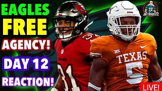 ANTOINE WINFIELD! DEVIN WHITE INTEREST? EAGLES FREE AGENCY DAY 11 REACTION! #EAGLES