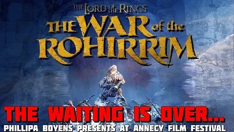 Finally.... Our first look at The Lord of the Rings: The War of the Rohirrim