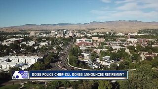 Boise Police Chief Bill Bones announces retirement