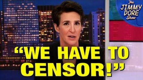 STUNNING: Habitual Liar Rachel Maddow Warns About “Disinformation!” & Calls For Censorship!