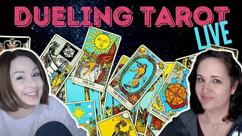 LIVE 🔮 Dueling Tarot w @Fortune Cookies Tarot by Anna Miller -