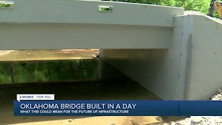 Glenpool company designs bridges built in a day