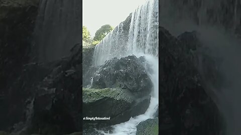 Relaxing Waterfall Sound #Shorts #Short #WaterfallSounds #WaterfallSoundforSleep #SimplyRelaxation1