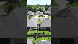 What is commercial real estate?