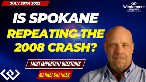 Spokane Housing Market Now Compared To The 2008 CRASH
