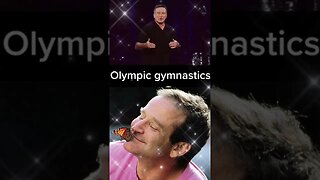 Robin Williams Olympic Gymnastics #shorts #shortvideo #funnyshorts #robinwilliams