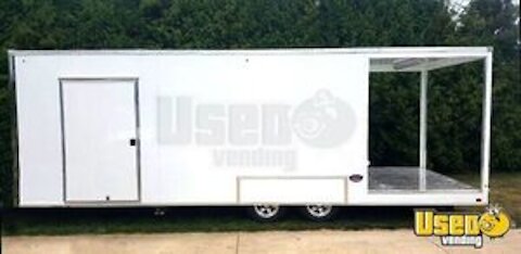 Amazing 2016 30' Catering and Kitchen Food Trailer with a 6' Porch