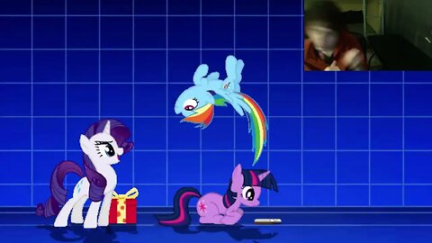 My Little Pony Characters (Twilight Sparkle, Rainbow Dash, And Rarity) VS Ghost Rider In A Battle