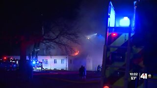 'It just breaks my heart': Nearly century-old Johnson County church catches fire