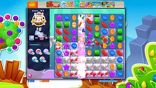 Candy Crush Level 6454 Talkthrough, ? Moves 0 Boosters