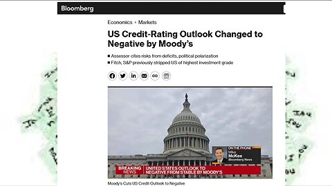 Moody’s Changes U.S. Credit Outlook to ‘Negative’