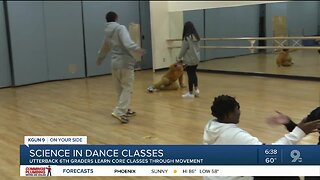 Utterback Middle takes science into the dance studio