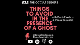 Things to avoid in the presence of a ghost or spirit - BEHAVIOR TO AVOID WHEN ENCOUNTERING A GHOST
