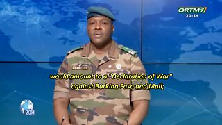 Burkina Faso & Mali: A military intervention in Niger would be a "Declaration of War"