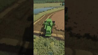 Harvest First Field Hinterland Farming Simulator 22 #shorts