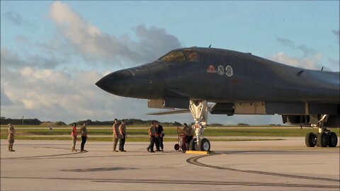 Bomber Task Force Returns to Andersen Air Force Base
