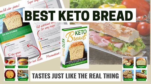 Real Tasting KETO Breads/Rolls/Pastries - Recipes