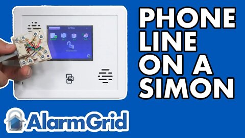 Using a Phone Line with an Interlogix Simon XTi & XTi-5 Alarm System