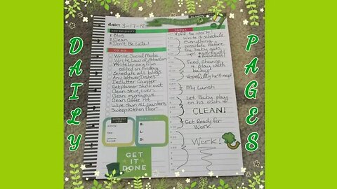 How I Use My Create 365 Daily Pages #dailyplanning #todolists #priorities