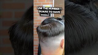 MENS COMB OVER ZERO FADE HAIRCUT