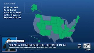 No new congressional district in Arizona