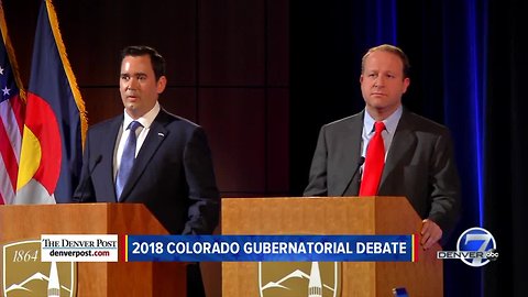 Jared Polis and Walker Stapleton square off in final Colorado governor's debate hosted by Denver7, The Denver Post, Univ. of Denver