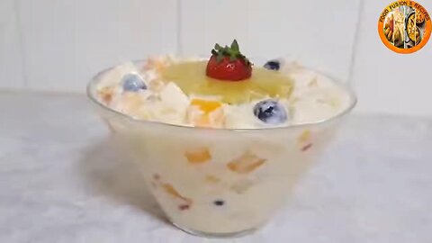 Creamy Fruit Salad ' by ' Food Fusion & Recipes