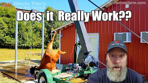 Turning a Boat Trailer into a Mobile Hydraulic Boom Crane: DIY Adventure! - Part 13 @UncleTimsFarm
