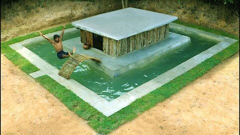 Caveman Created Ancient Swimming Pool Around Underground House