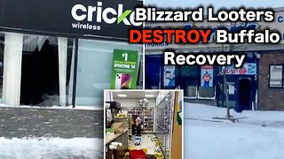 Buffalo Blizzard Looters Steal Relief Supplies From Children