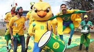 Torcida "brasileiros" fazendo festa pelas ruas de Doha, no Catar, viralizou nesta sexta (11)