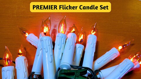 PREMIER Flicker Candle Light Set