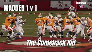 Madden 1v1 | The Comeback Kid