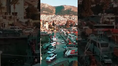 Assim se vê agora a cidade turca de Antakya