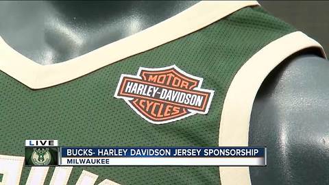 Milwaukee Bucks partner with Harley-Davidson for jersey sponsorship