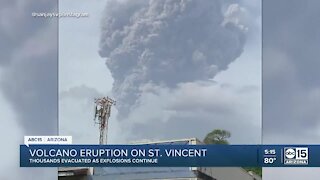 ASU expert discusses St. Vincent volcano eruption