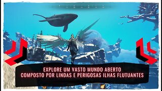 Isles of Etherion - Explore um vasto Mundo Aberto composto por Lindas e Perigosas Ilhas Flutuantes