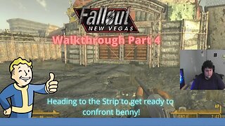 Fallout New Vegas Gameplay Walkthrough Part 4 - Heading to the Strip!