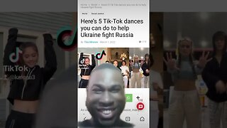 5 #tiktok dance to help Ukraine fight Russia 🤣