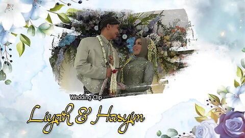 Sambutan penerimaan, Wedding Liyah & Hasyim