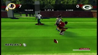 NFL Street 2 - 2min Drill - Packers vs Redskins