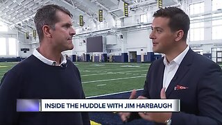 Jim Harbaugh one-on-one with WXYZ: previewing Michigan's season