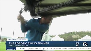 Robogolf swing trainer