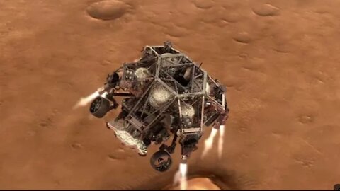 NASA's Mars 2020 Perseverance Rover Landing Animations