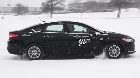 Why You Don’t Slam Your Brakes While Driving in Winter Weather