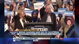 Sen. Bernie Sanders wins in Kern County and California
